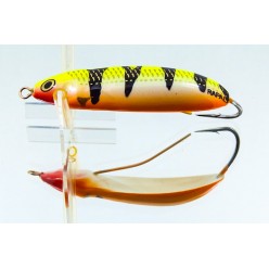 Блесна Rapala Minnow Spoon RMS06-YOT