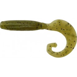 Силикон Reins Fat G-Tail Grub 2" 001 Watermelon seed